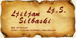 Ljiljan Silbaški vizit kartica